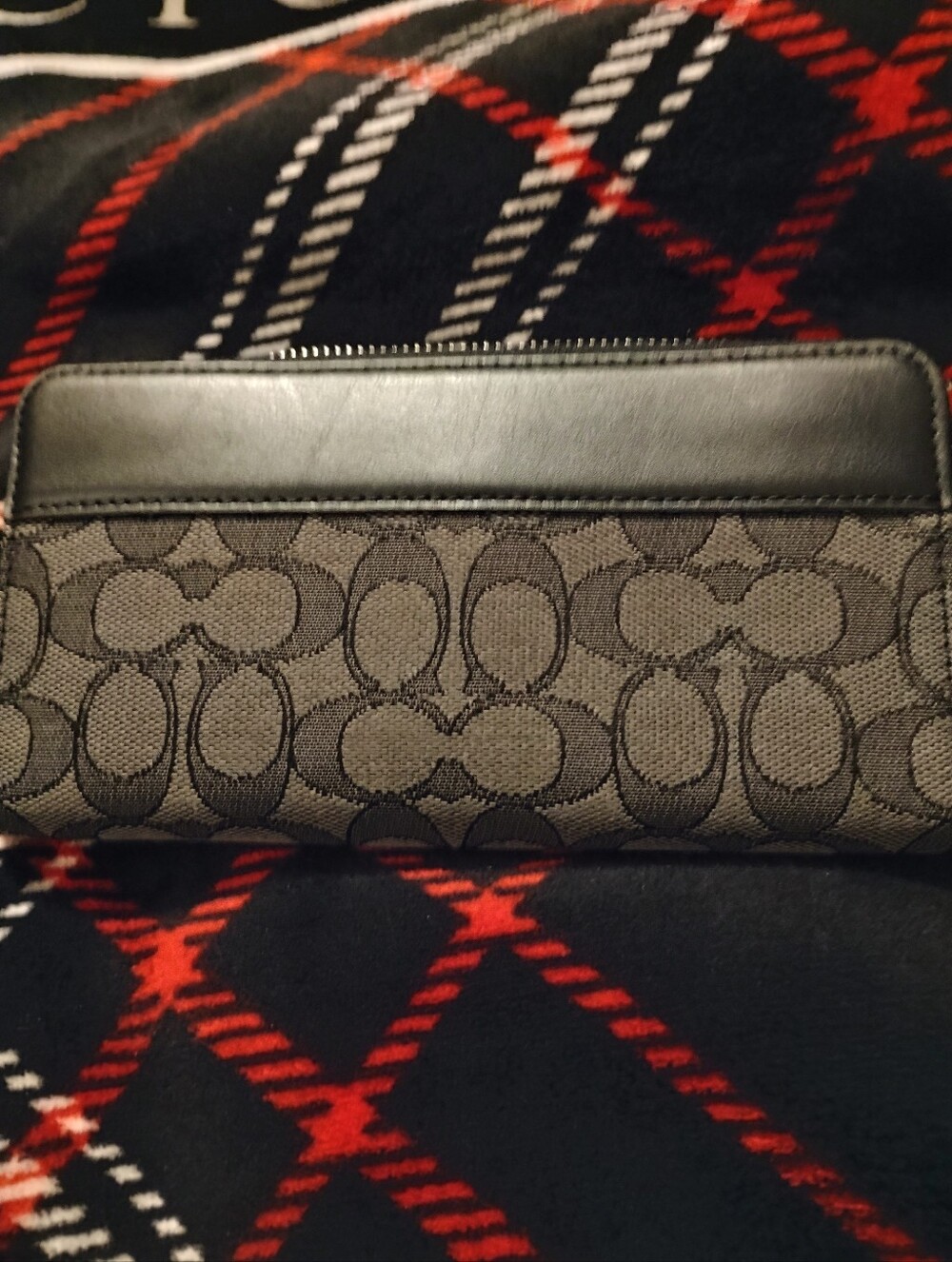 Brand New Black And Grey Coach Wallet - Picture 2 of 5